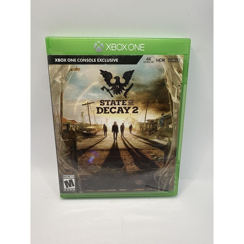 State Of Decay 2 Microsoft Xbox One Game M 2018 Action Horror